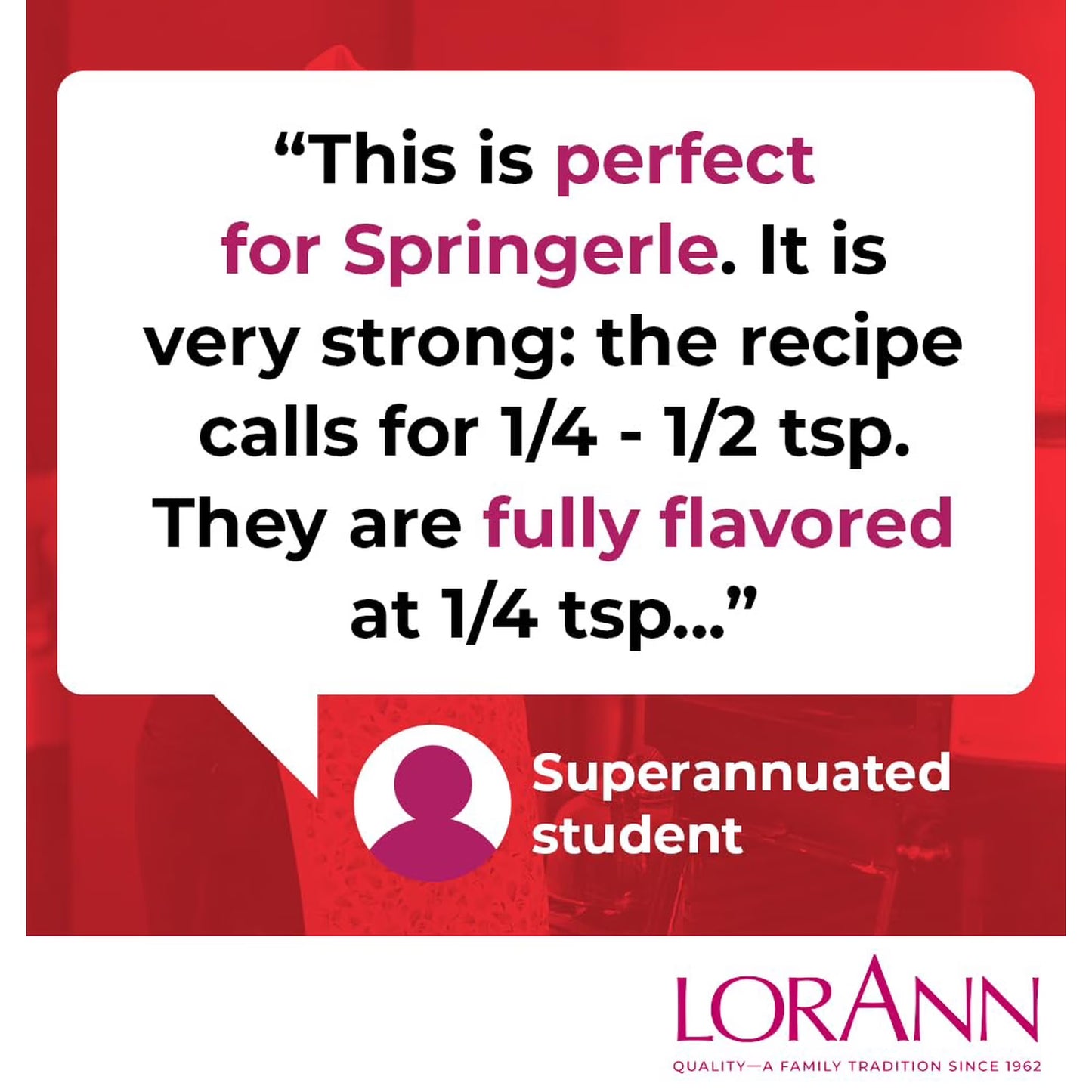 LorAnn Oils Super Strength Flavoring - Used For Candy Making, Flavoring Extracts, Baking, Hard Candy, and Flavor Oils, Strawberry, 1 fl dram