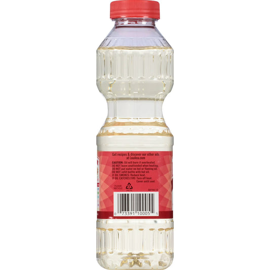 LouAna 100% Pure Peanut Oil 24 fl. oz. Bottle