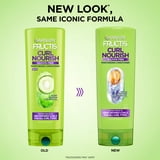 Garnier Fructis Curl Nourish Moisturizing Conditioner with Coconut Oil, 12 fl oz
