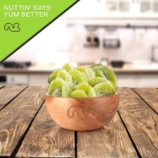 Dried Kiwi Slices, with Sugar Added 48oz, Bulk by Nut Cravings