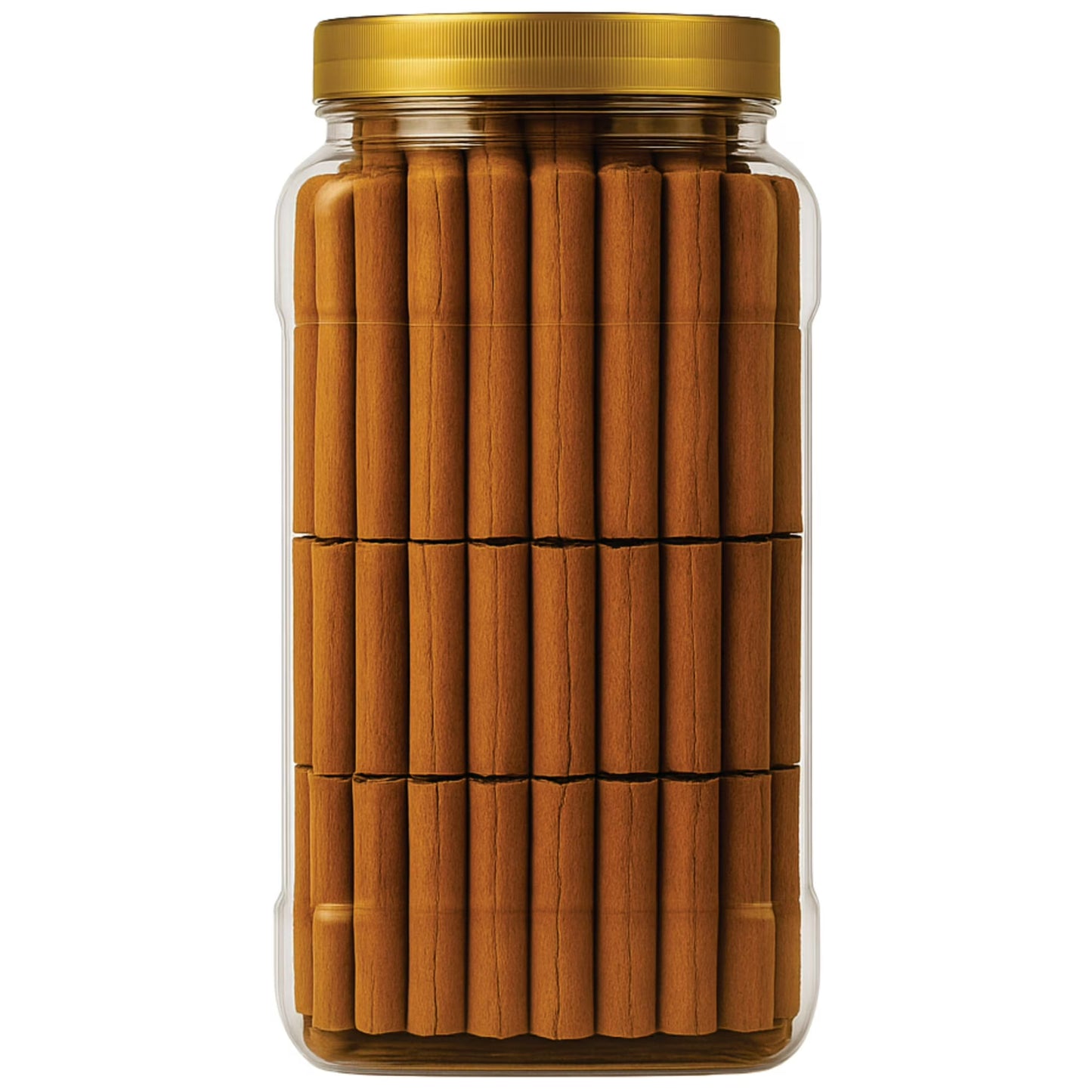 Rani Cinnamon Sticks 40oz (2.5lbs) 1.13kg Bulk PET Jar - 220 -250 Sticks - Strong Aroma, Perfect for Baking, Cooking & Beverages | 3+ Inches Length - Cassia Saigon Cinnamon from Vietnam | Kosher