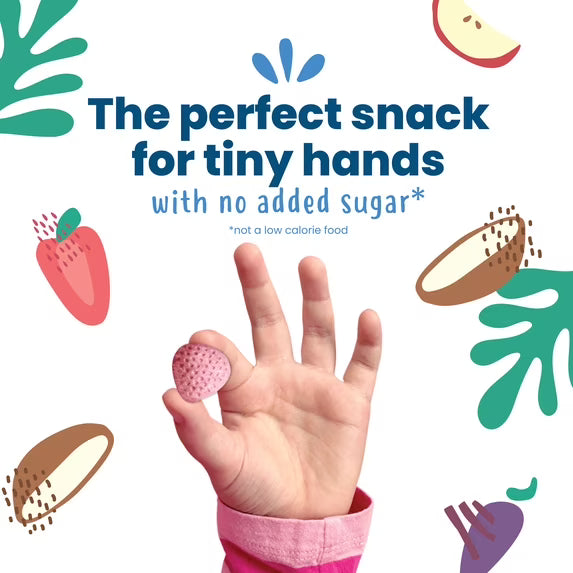 Amara Strawberry Organic Fruit Bites, Baby & Toddler Snacks, No Added Sugar, Stage 3, .75 oz Bag