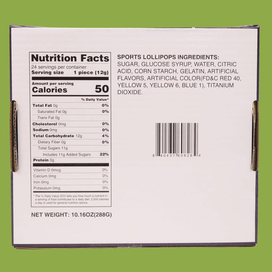 Sports Ball Lollipops, Themed Birthday Party Candy, 24 Count, 14.6 Ounce Box