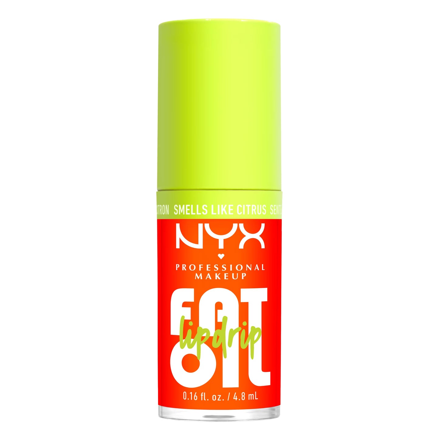 NYX Professional Makeup Fat Oil Lip Drip Hydrating Lip Gloss And Lip Oil, Juicy Boo, 0.16 Fl Oz