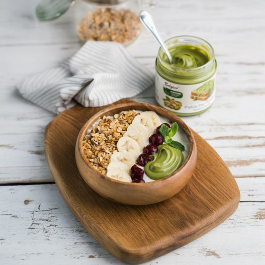 Pistachio Cream, Pistachio Paste, Pistachio Spread, Pistachio Cream for Dubai Chocolate Bar, 7.05 oz.(200gr), Belgico Pistachio Cream Paste