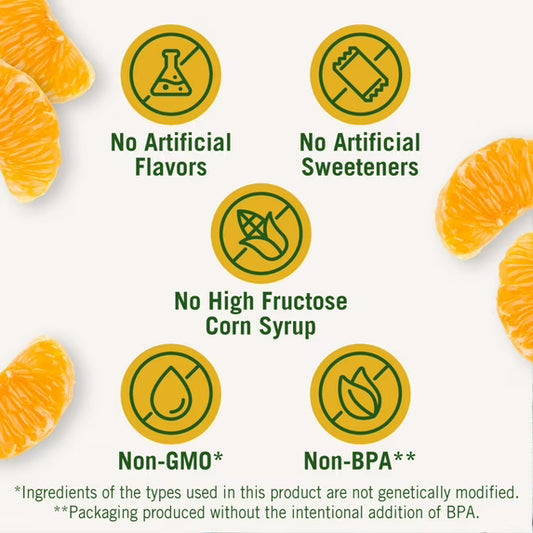 Del Monte Mandarin Orange Fruit Cup Snacks, 4 oz Cup (Pack of 4)