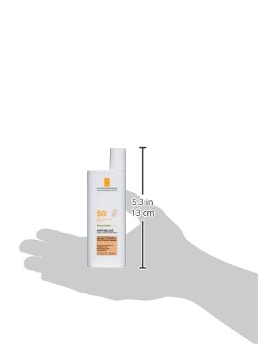 La Roche-Posay Anthelios Sunscreen SPF 40, Ultra-Light Fluid Broad Spectrum SPF 40, Face Sunscreen with Titanium Dioxide Mineral, Lightweight & Fast-Absorbing, Oil-Free, Matte Finish