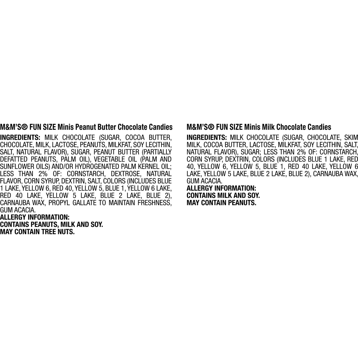 M&M's Mixed Minis Candy Fun Size Variety pack, Party Size