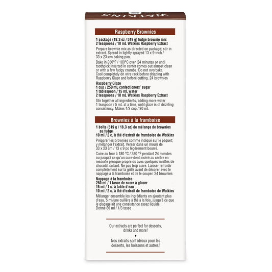 Watkins Raspberry Extract with Other Natural Flavors, 2 fl oz (Plastic container)