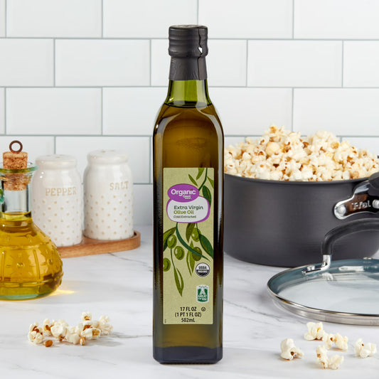 Great Value Organic Extra Virgin Olive Oil, 17 fl oz