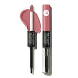 Revlon ColorStay Overtime Longwearing Gloss Lipstick with Vitamin E, 550 Blush Hour, 0.07 fl oz