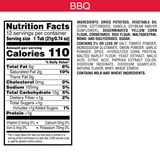 Pringles Potato Crisps Chips, Lunch Snacks, Snack Cups, BBQ, 8.8oz Tray (12 Cups)