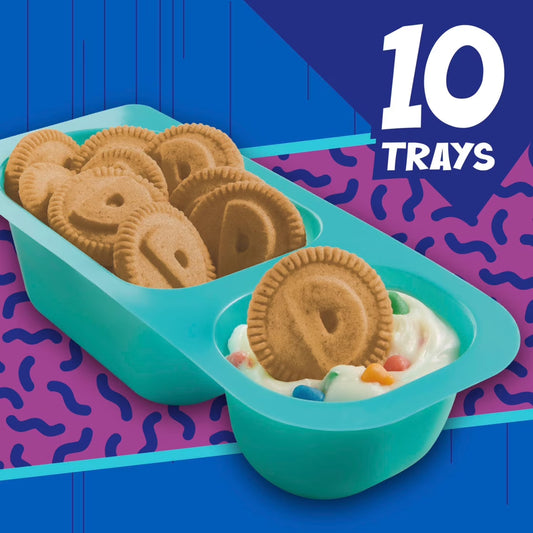Dunkaroos Cinnamon Graham Cookies and Rainbow Chip Frosting, 10 Ct, 10 oz