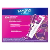 Tampax Radiant Tampons Multipack, with LeakGuard Braid, Regular/Super, 52 Count