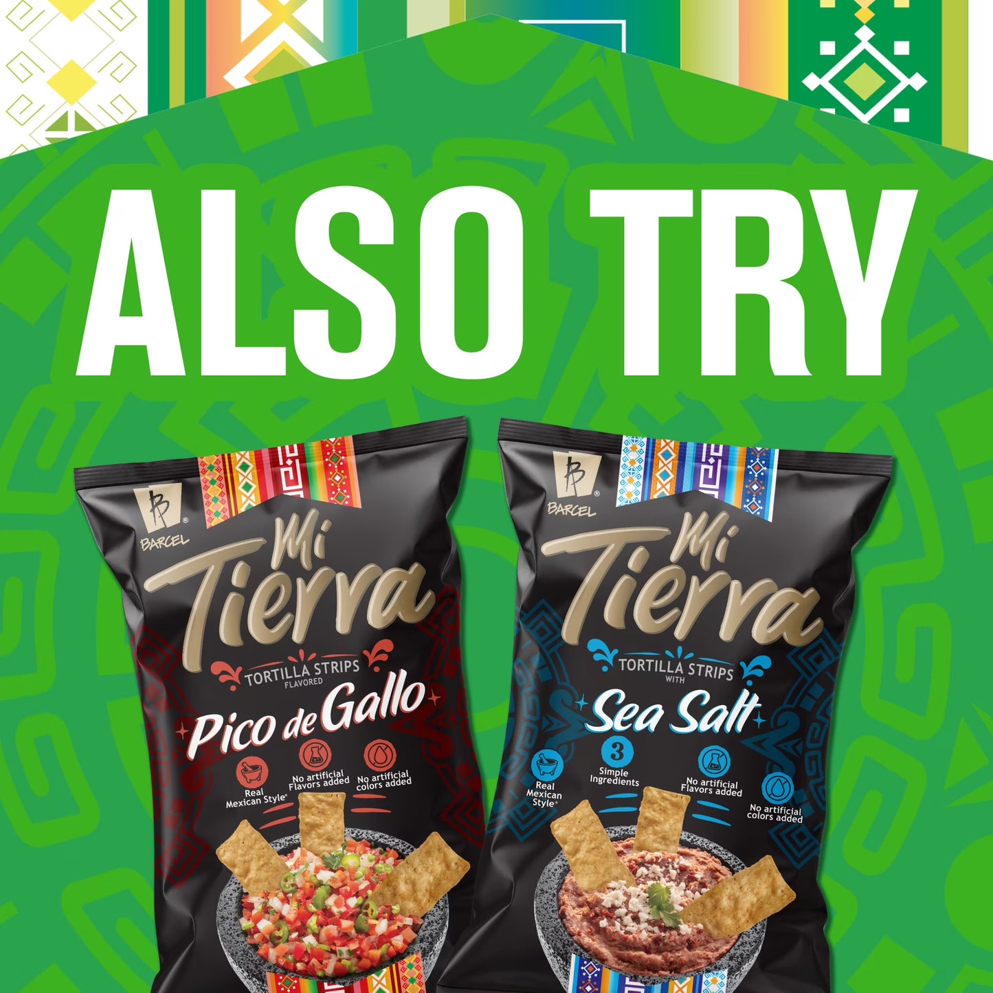 Barcel Mi Tierra Hint of Lime 9.9 oz Bag, Salt and Lime Tortilla Chip Strips