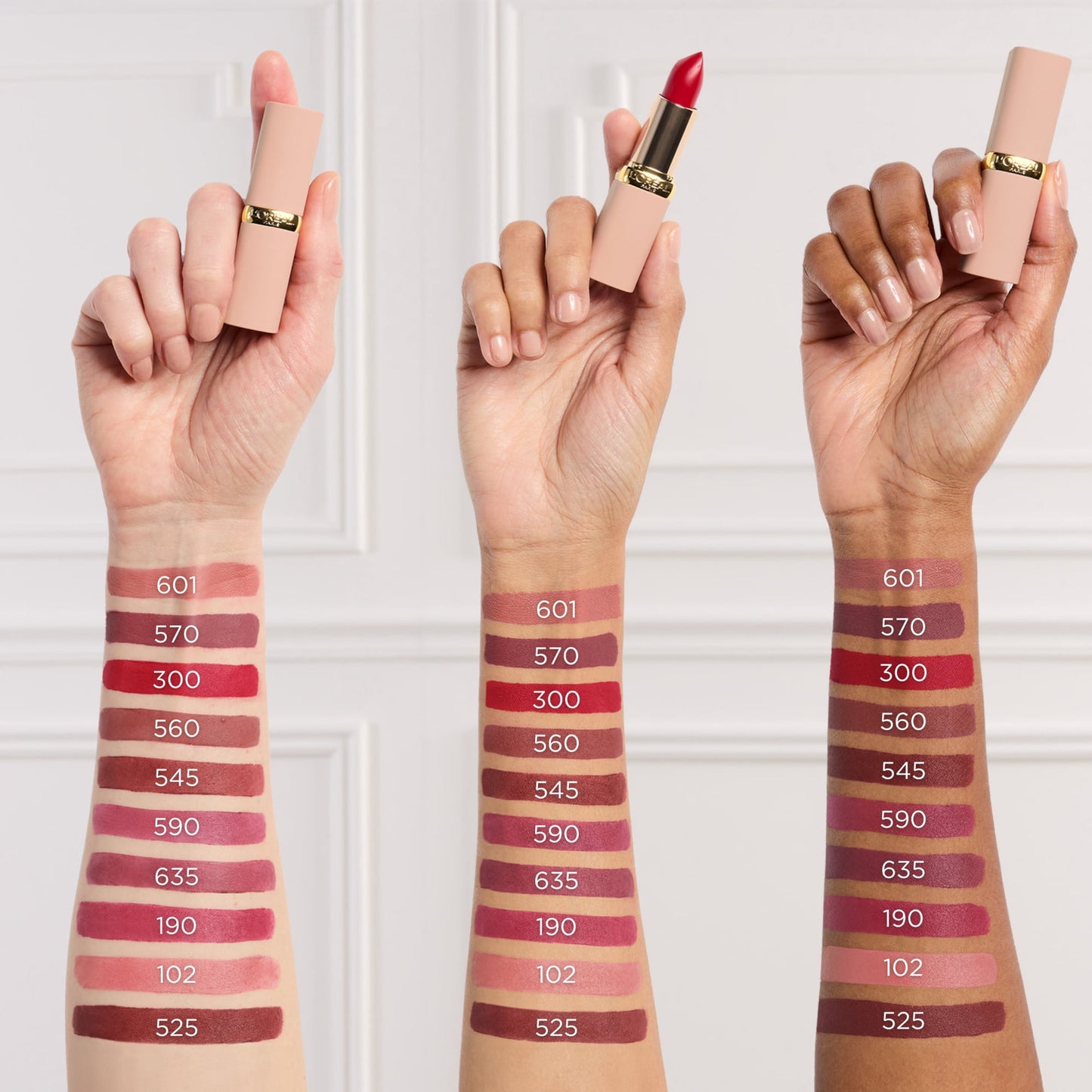 L'Oreal Paris Colour Riche Blurred Matte Lipstick, Rosewood Influence 560, 0.13 oz