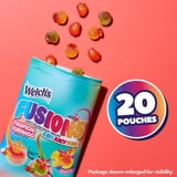 Welch's Fusions, Tropical Tornado, Soft Fruit Snacks, Gluten-Free, .8 oz, 20 Count