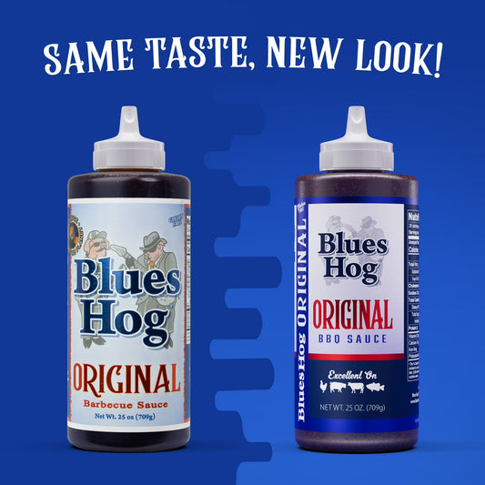 Blues Hog Original Barbecue Sauce Squeeze Bottle, Gluten-Free, 25 oz