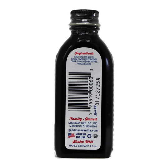 Goodman's Maple Extract with other natural flavors, 1 fl oz