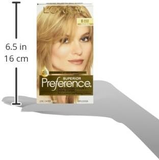 L'Oreal Superior Preference Hair Color 8 Medium Blonde (Pack of 3)