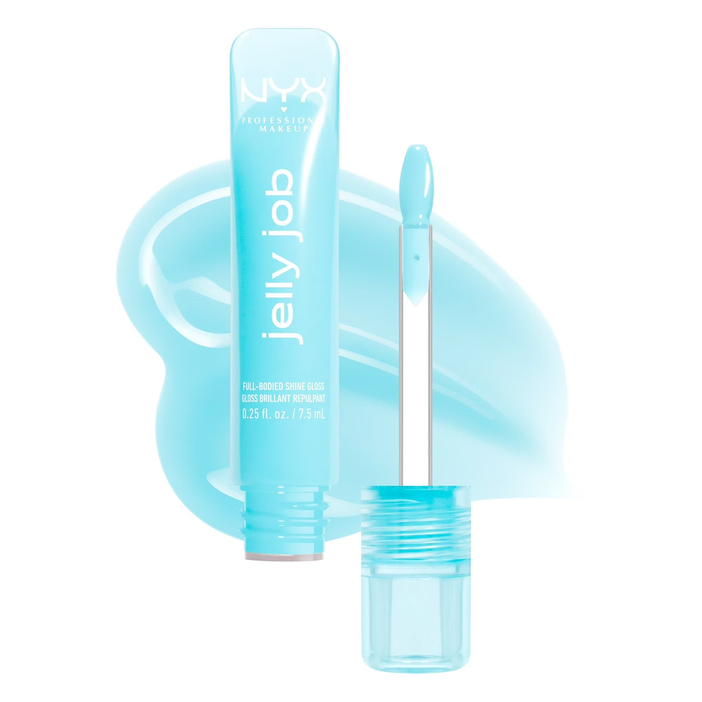 NYX Professional Makeup Jelly Job Lip Gloss, Jelly Frost 02