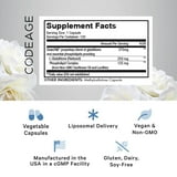 Codeage Liposomal Glutathione Antioxidant Capsules, 120 ct.