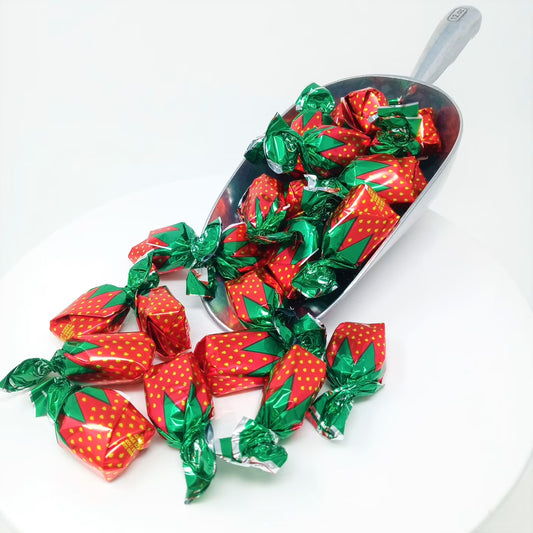 Arcor Filled Strawberry Bon Bons 1 pound bulk bonbon hard candy wrapped