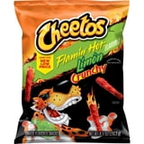 (2 pack) Cheetos Crunchy Flamin' Hot Limon, Cheese Flavored Snacks, 8.5 ounce Bag
