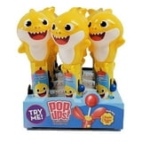 Baby Shark Lollipop Holder Case, 12 Count, Includes Lollipops