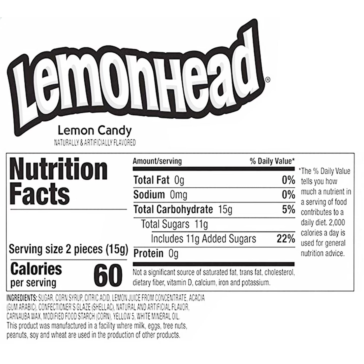 SweetGourmet Original LemonHead Candy Wrapped Bulk, 2 Pounds