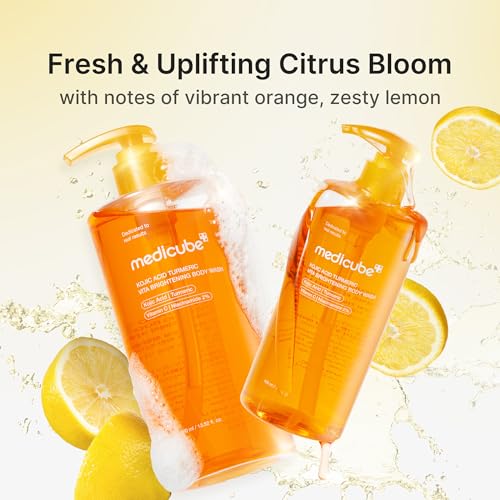 medicube Kojic Brightening Body Care Duo - Body Peel Shot & Body Wash