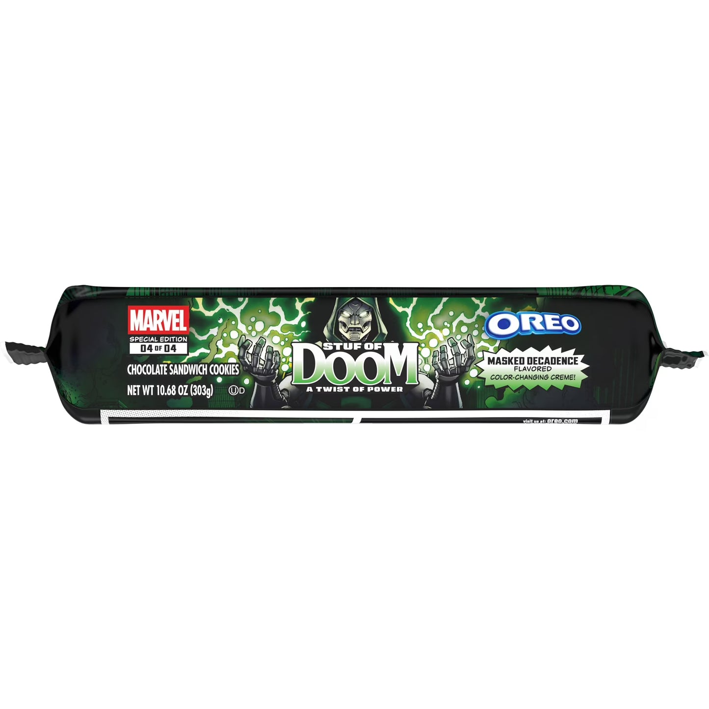 MARVEL OREO Stuf of Doom Chocolate Sandwich Cookies, Special Edition, 10.68 oz