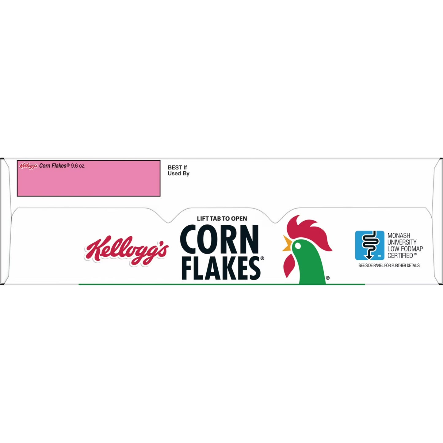 Kellogg's Corn Flakes Original Breakfast Cereal Box, 9.6 oz