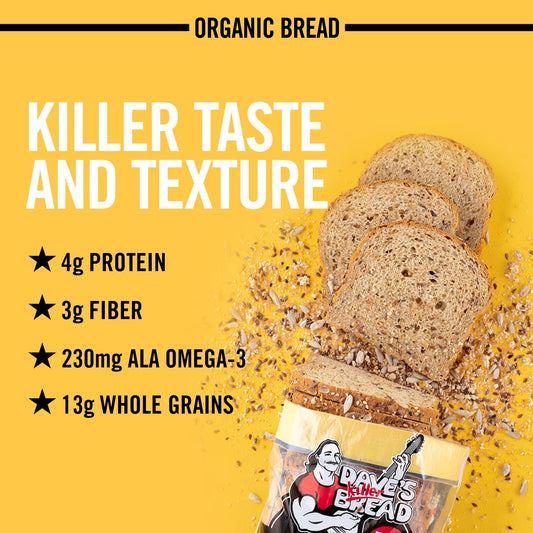 Dave's Killer Bread Thin-Sliced Good Seed Organic Bread 20.5 oz, Shelf-Stable