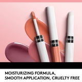 COVERGIRL Outlast All-Day Lip Color Liquid Lipstick and Moisturizing Topcoat, Blushed Mauve
