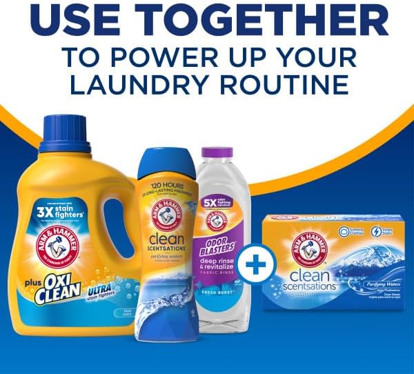 ARM & HAMMER Plus OxiClean Ultra Stain Fighters Liquid Laundry Detergent
