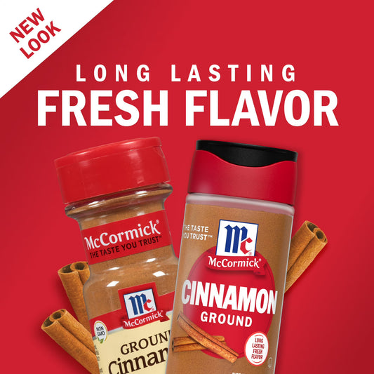 McCormick Kosher Ground Cinnamon, 2.37 oz Bottle