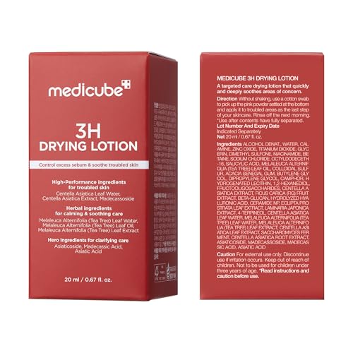 medicube 3H Overnight Drying Lotion for Targeted Spot Care (Pack of 2)