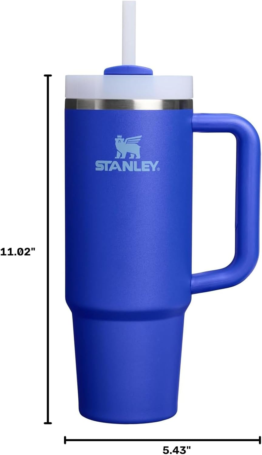 STANLEY Quencher H2.0 Flow State Tumbler, 30 oz, Cobalt