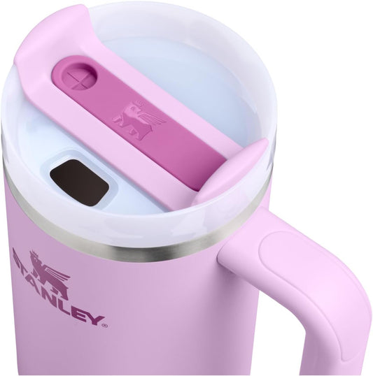 STANLEY Quencher H2.0 Flow State Tumbler, 30 oz, Soft Orchid