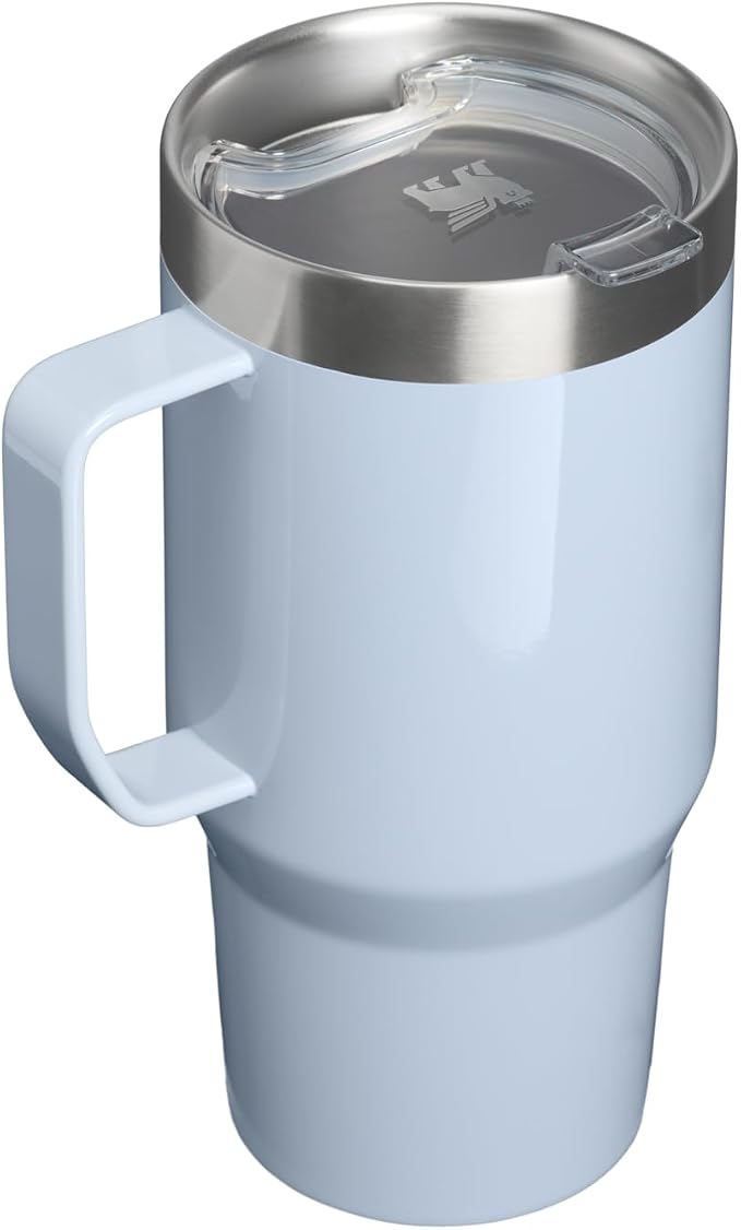STANLEY The Everyday Suburban Mug | 24 oz | Drink Through Lid | Cup for Coffee, Tea and Drinks | Insulated Stainless Steel Coffee Mug | BPA-Free | Blue Dream Gloss