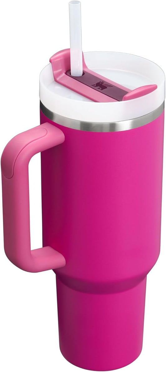 STANLEY Quencher H2.0 Flow State Tumbler, 40 oz, Fuchsia