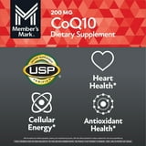 Member's Mark CoQ10 Softgels, 200 mg, 180 ct.