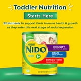 Nestle Nido 3 to 5 Years Toddler Powdered Milk Beverage, 28.2 oz Canister
