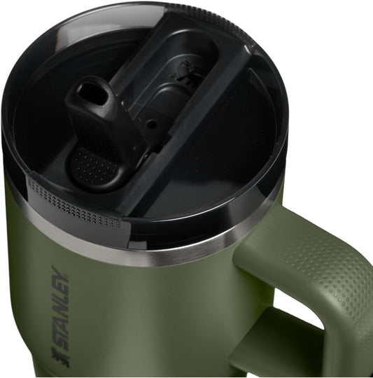STANLEY Quencher ProTour Flipstraw Tumbler, 20 oz, Dried Pine
