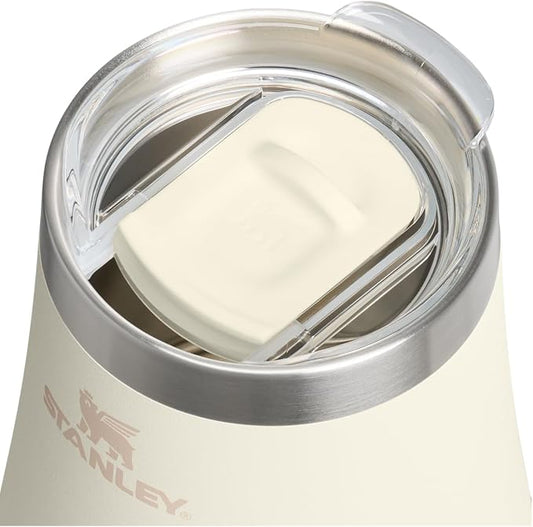 STANLEY Reserve Wine Tumbler | 11 oz Stainless Steel Travel Mug For Wine, Cocktails, Soda | Keeps Drinks Cold for Hours | BPA-Free | Cream