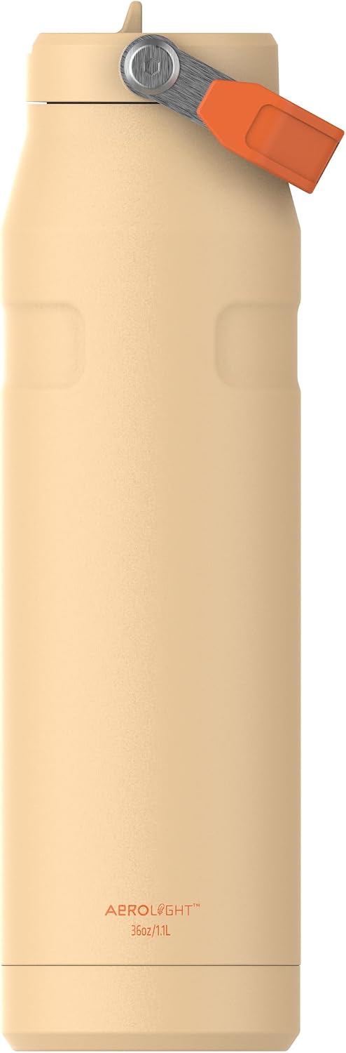 Stanley 1913 Flip Straw Sports Water Bottle 1.06L - Orange Sherbet