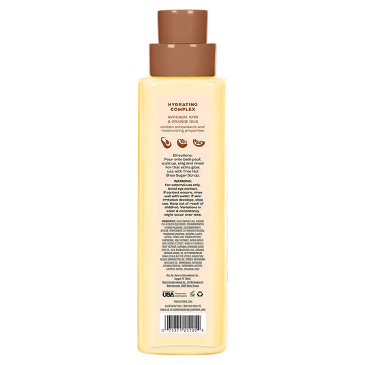 Tree Hut Vanilla Body Wash, Hydrating & Moisturizing Shower Gel with Shea Butter & Essential Oils, Soft Smooth Glowing Skin, Gentle Cleanser For All Skin Types, Self Care Gifts for Women, 18 Fl Oz