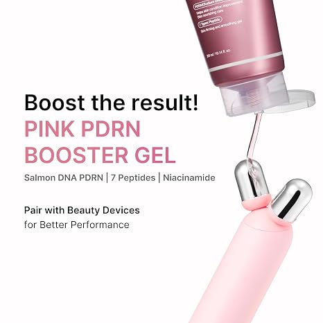 medicube PDRN Booster Gel for Face Roller, Gua Sha & Booster Pro