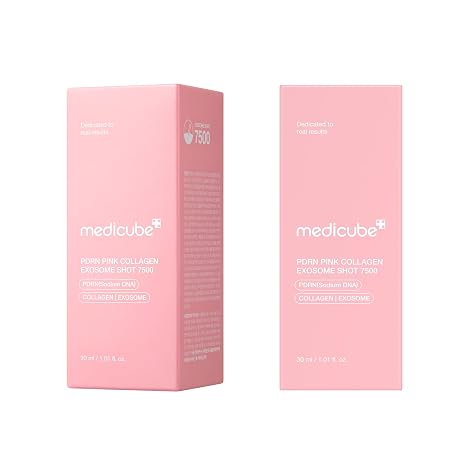 medicube Exosome Shot PDRN Pink Collagen 7,500 PPM Spicule Facial Serum